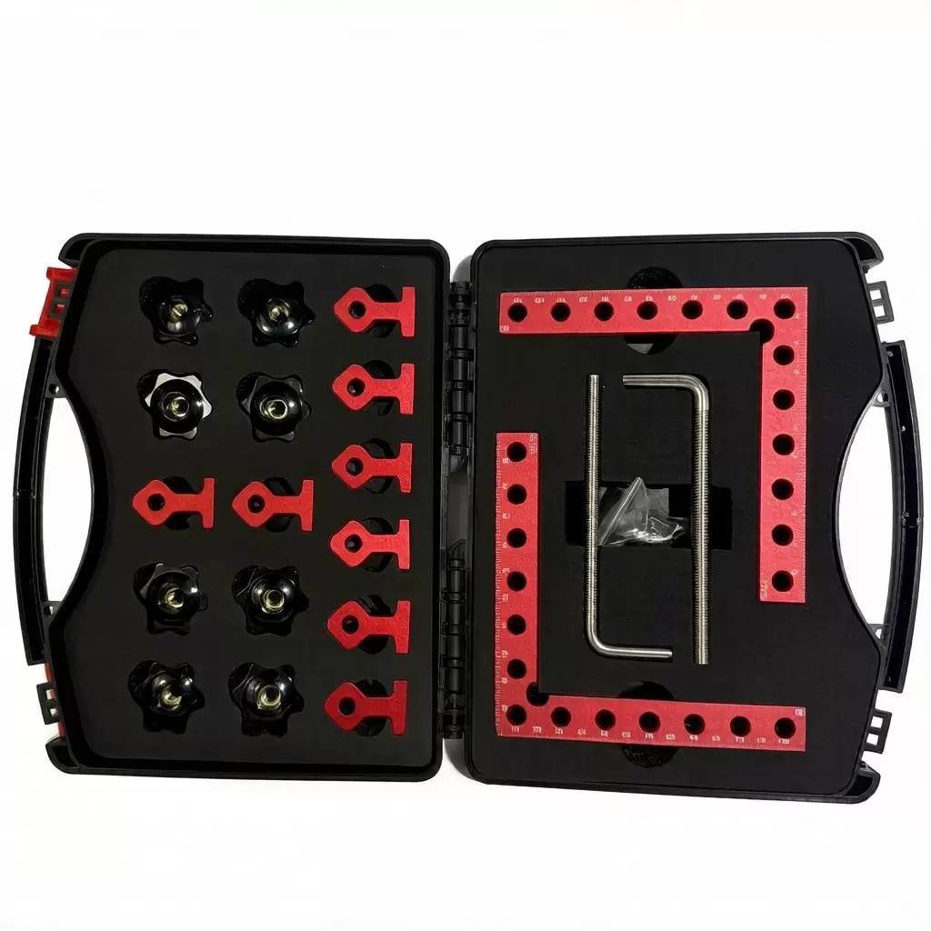 Aluminium Alloy Woodworking Right Angle Positioning Kit