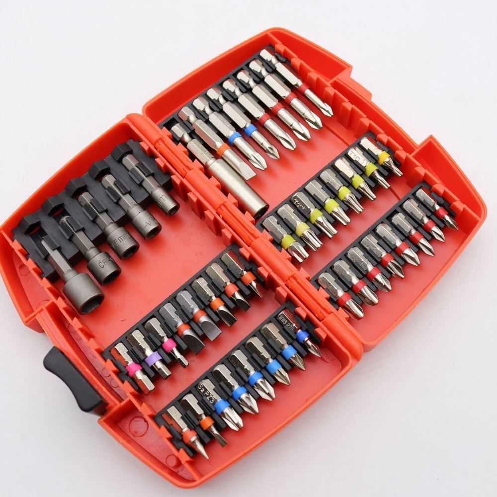 Juegos de puntas para destornillador, de 32 a 122 piezas